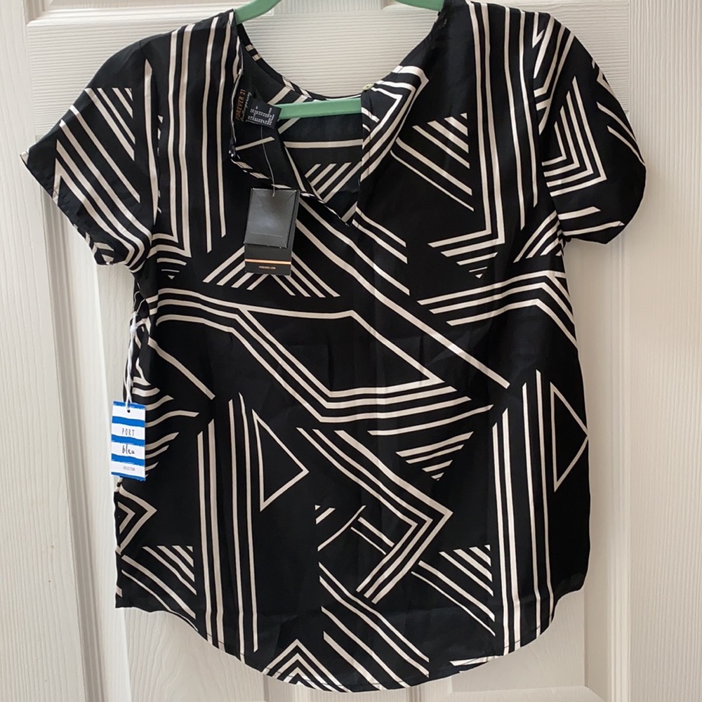 Patterned blouse - Picture 2 of 4